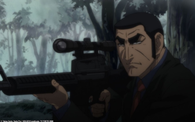 دوک توگا در انیمه Golgo 13 (گلگو ۱۳)