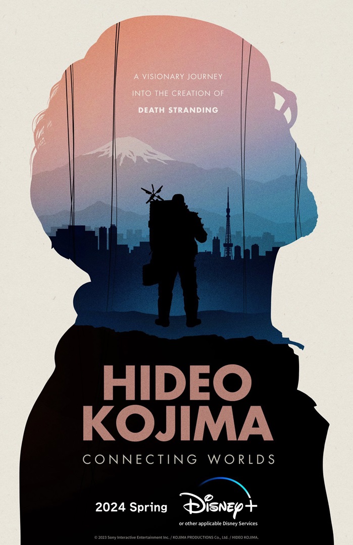 پوستر مستند هیدئو کوجیما با نام Hideo Kojima Connecting Worlds