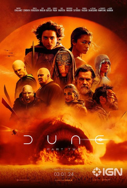 پوستر اخیر فیلم Dune:Part 2 