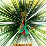 پوستر آفتاب‌پرست در انیمیشن Kung Fu Panda 4