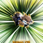 پوستر ژن در انیمیشن Kung Fu Panda 4