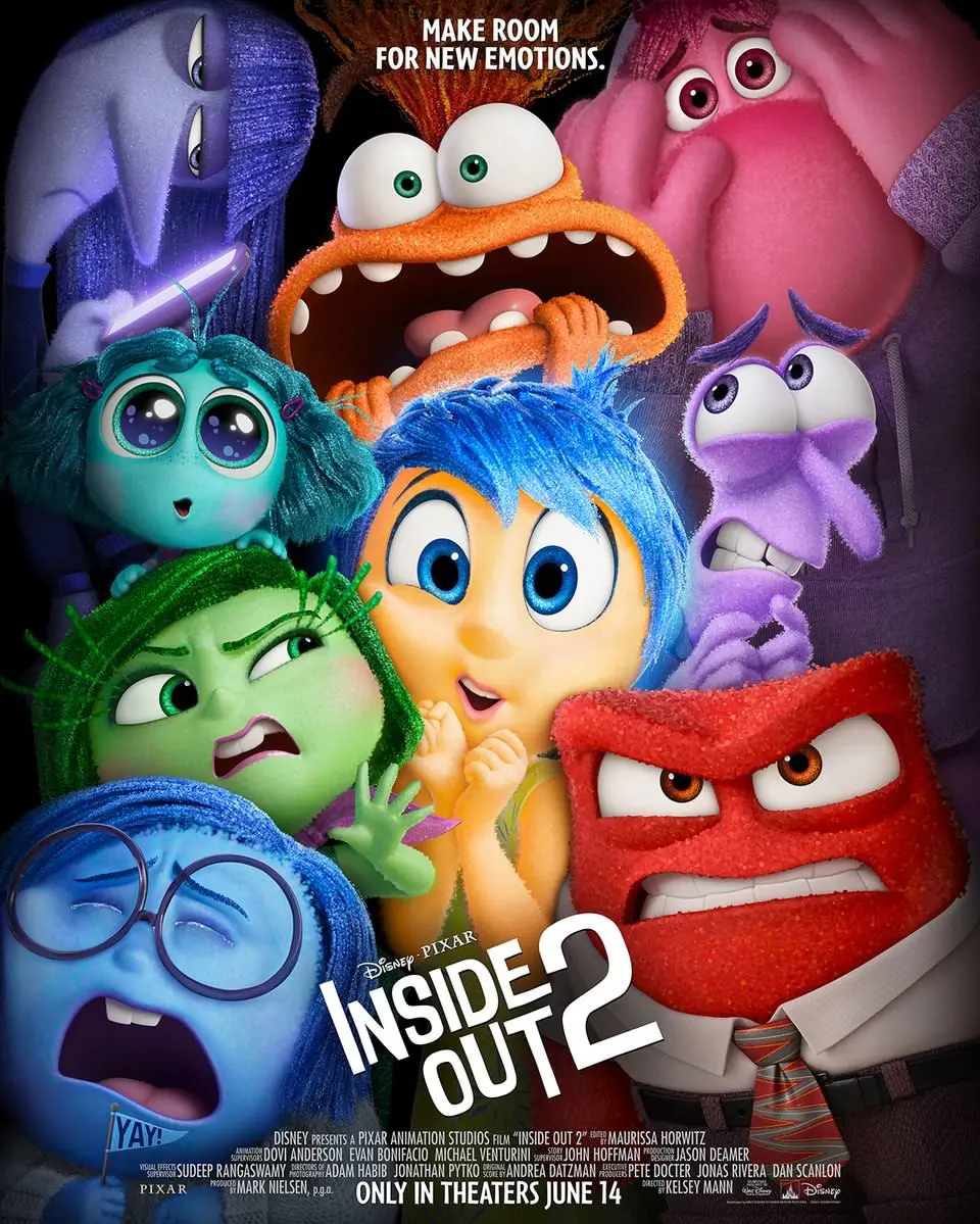 پوستر انیمیشن Inside Out 2
