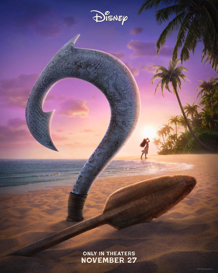 پوستر انیمیشن Moana 2