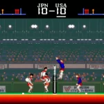 تصویر گیم پلی والیبال سگا