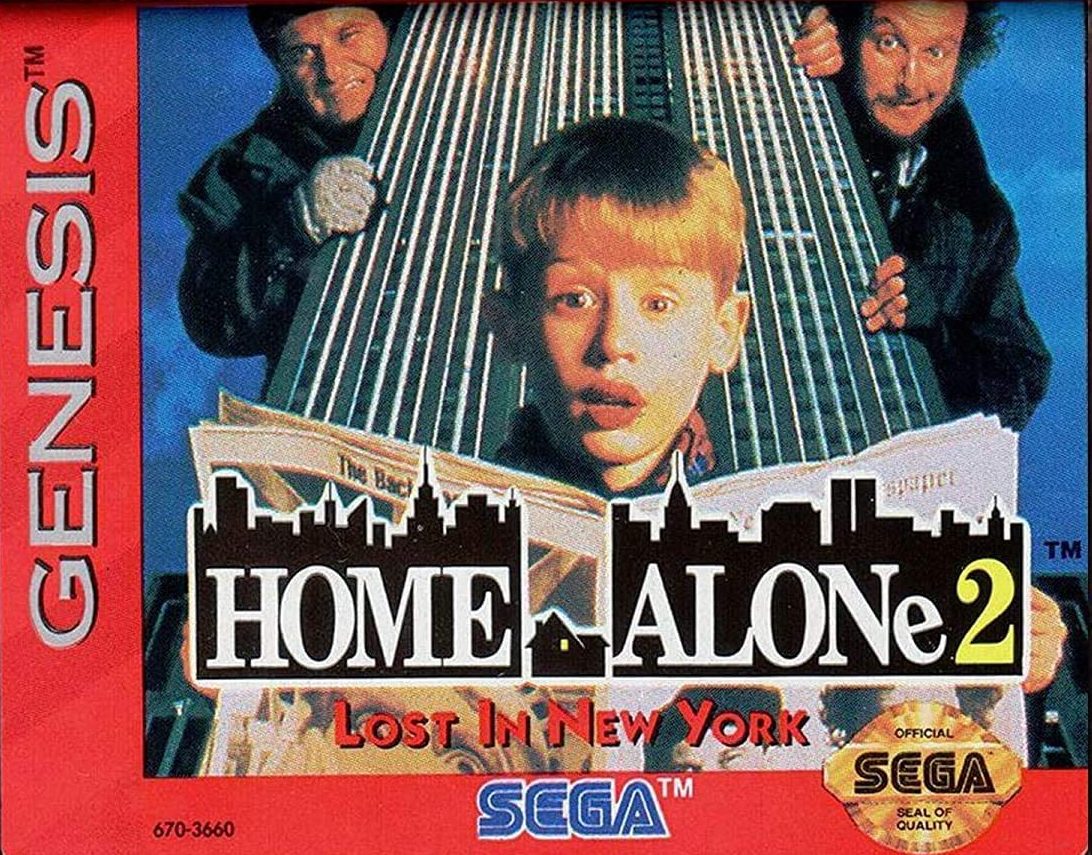 بازی تنها در خانه 2 کنسول سگا جنسیس