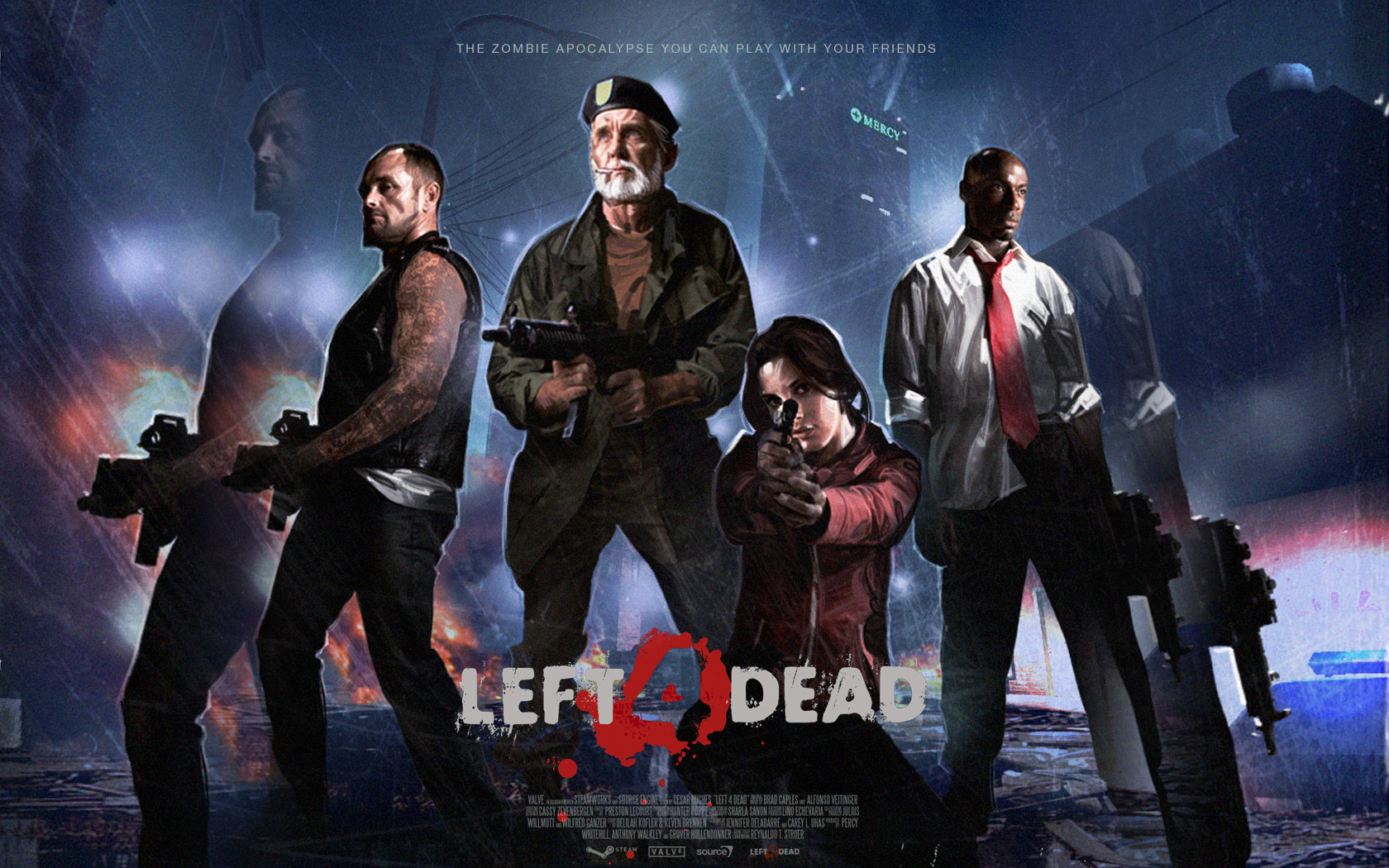 بازی left 4 dead