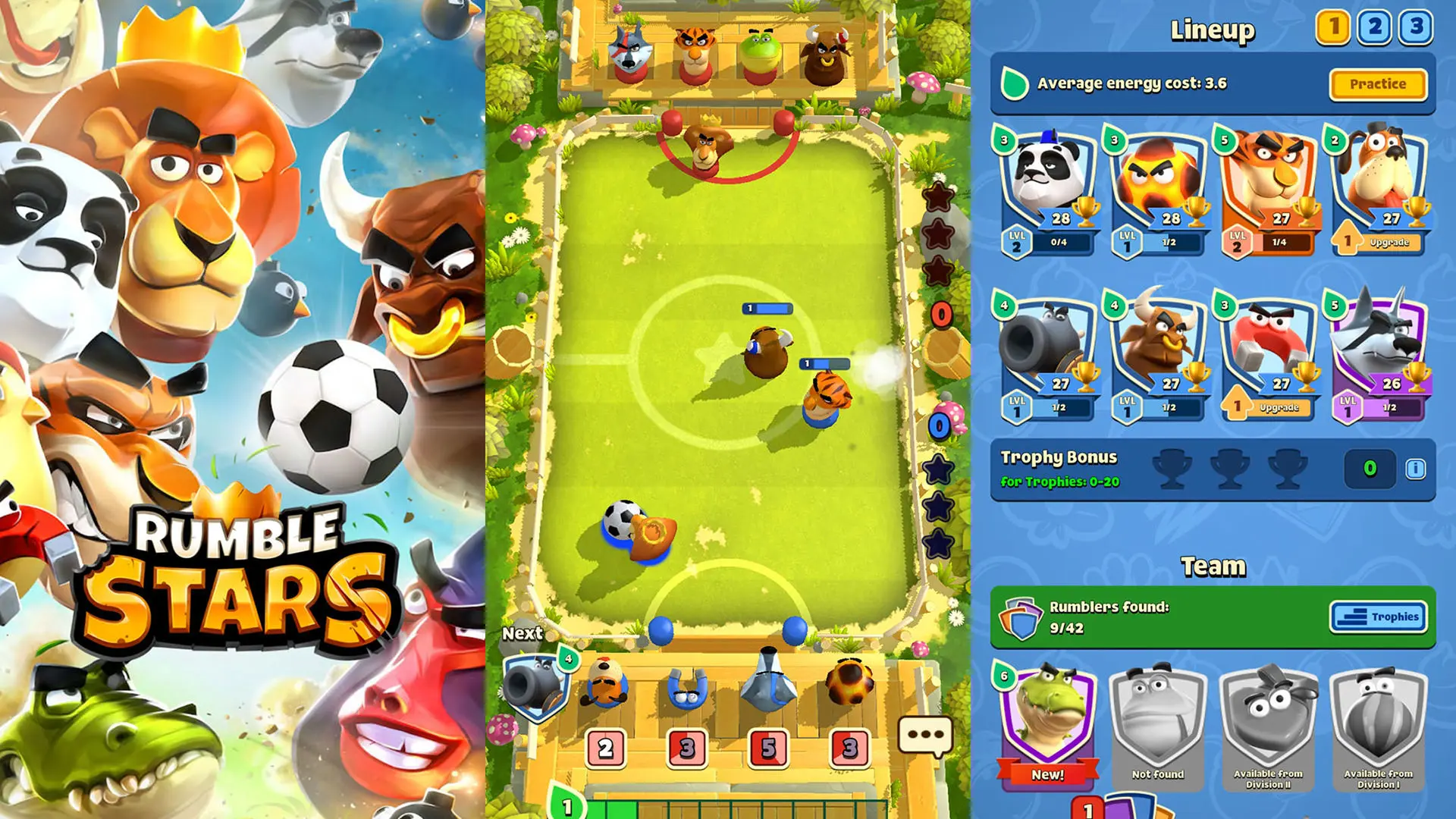 بازی رامبل استارز فوتبال - Rumble Stars Football