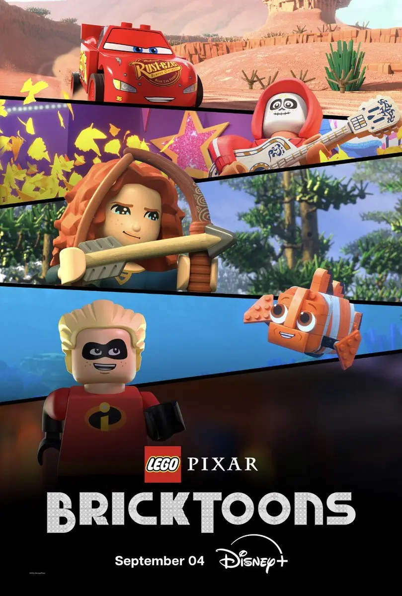 پوستر انیمیشن LEGO Pixar: BrickToons