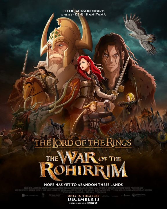 پوستر جدید انیمه‌ی The Lord of the Rings: The War of the Rohirrim منتشر شد