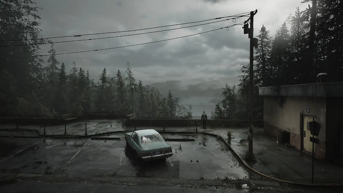 بازی Silent Hill 2 Remake تصویری از شهر سایلنت هیل در بازی Silent Hill 2 Remake