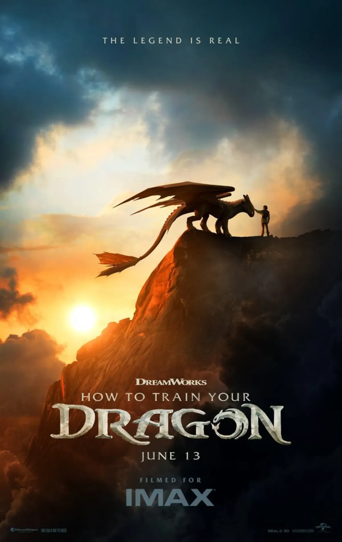 اولین پوستر رسمی فیلم How To Train Your Dragon