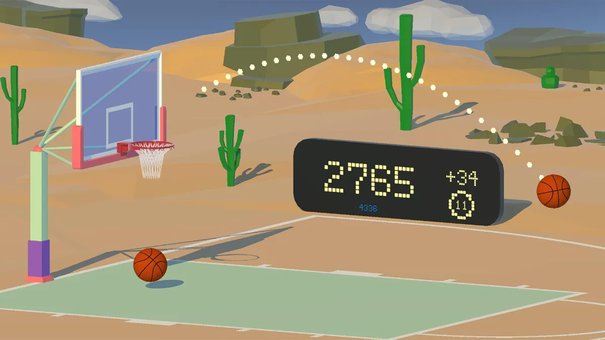 بازی Basketball Shooting Challenge