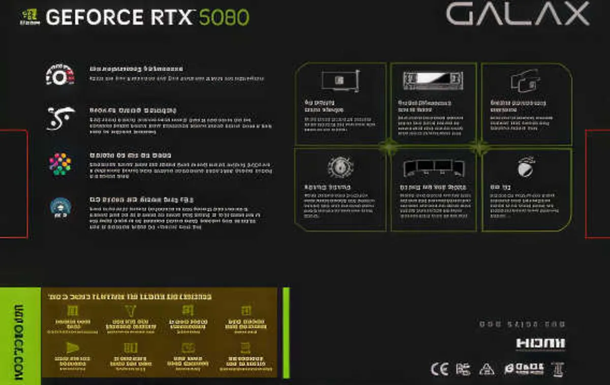 کارت گرافیک GALAX GeForce RTX 5080