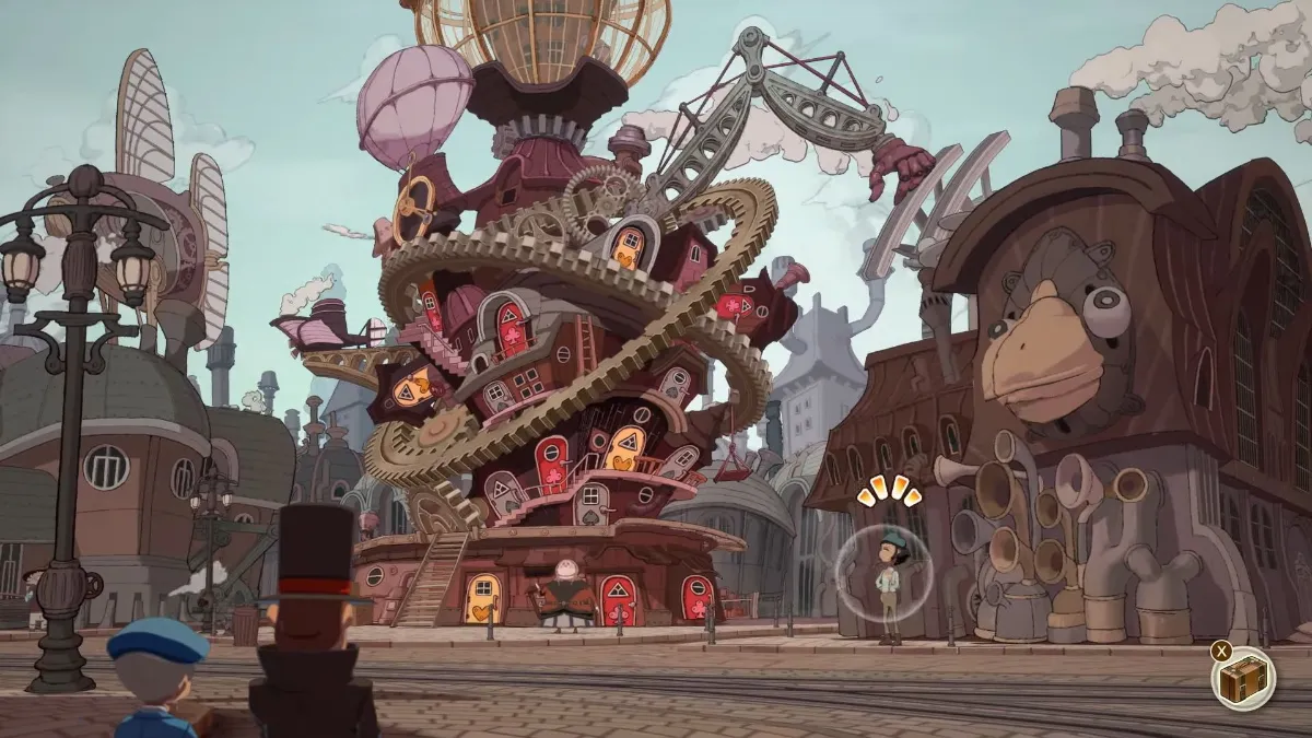 بازی Professor Layton and the New World of Steam