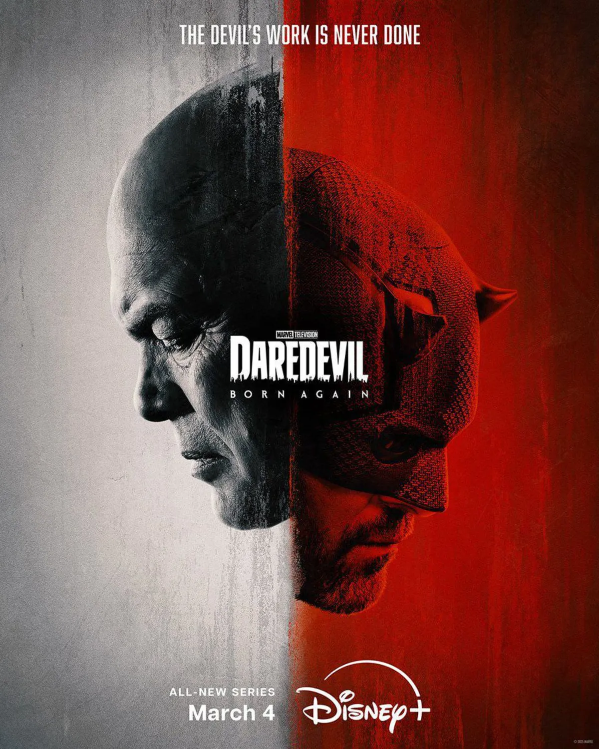 اولین پوستر فصل اول سریال Daredevil: Born Again