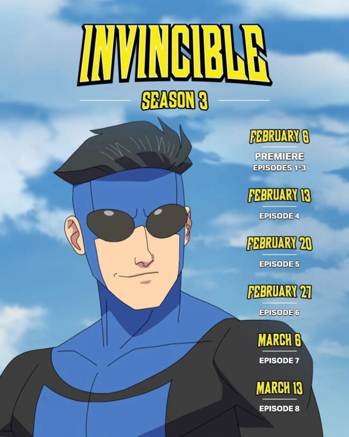 پوستر فصل سوم Invincible