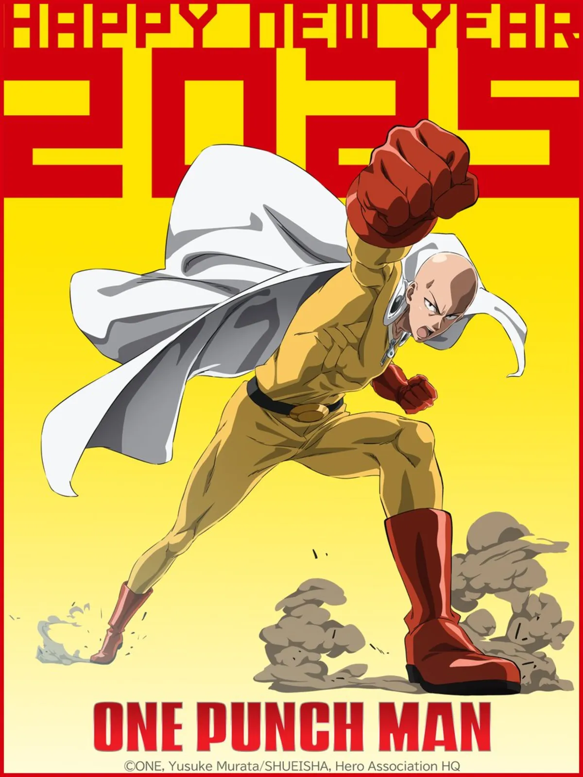 پوستر فصل سوم انیمه One Punch Man