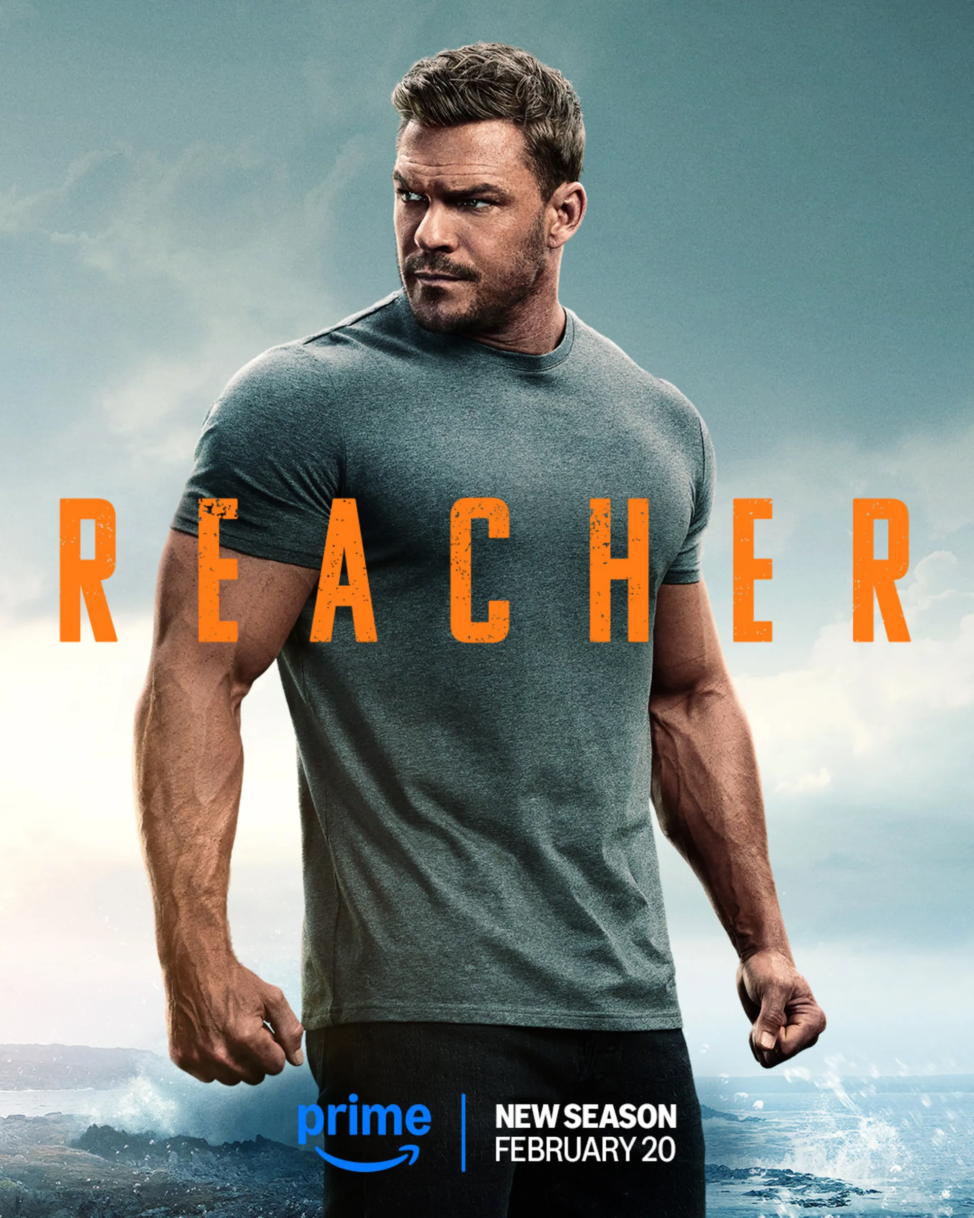 پوستر فصل سوم سریال Reacher 