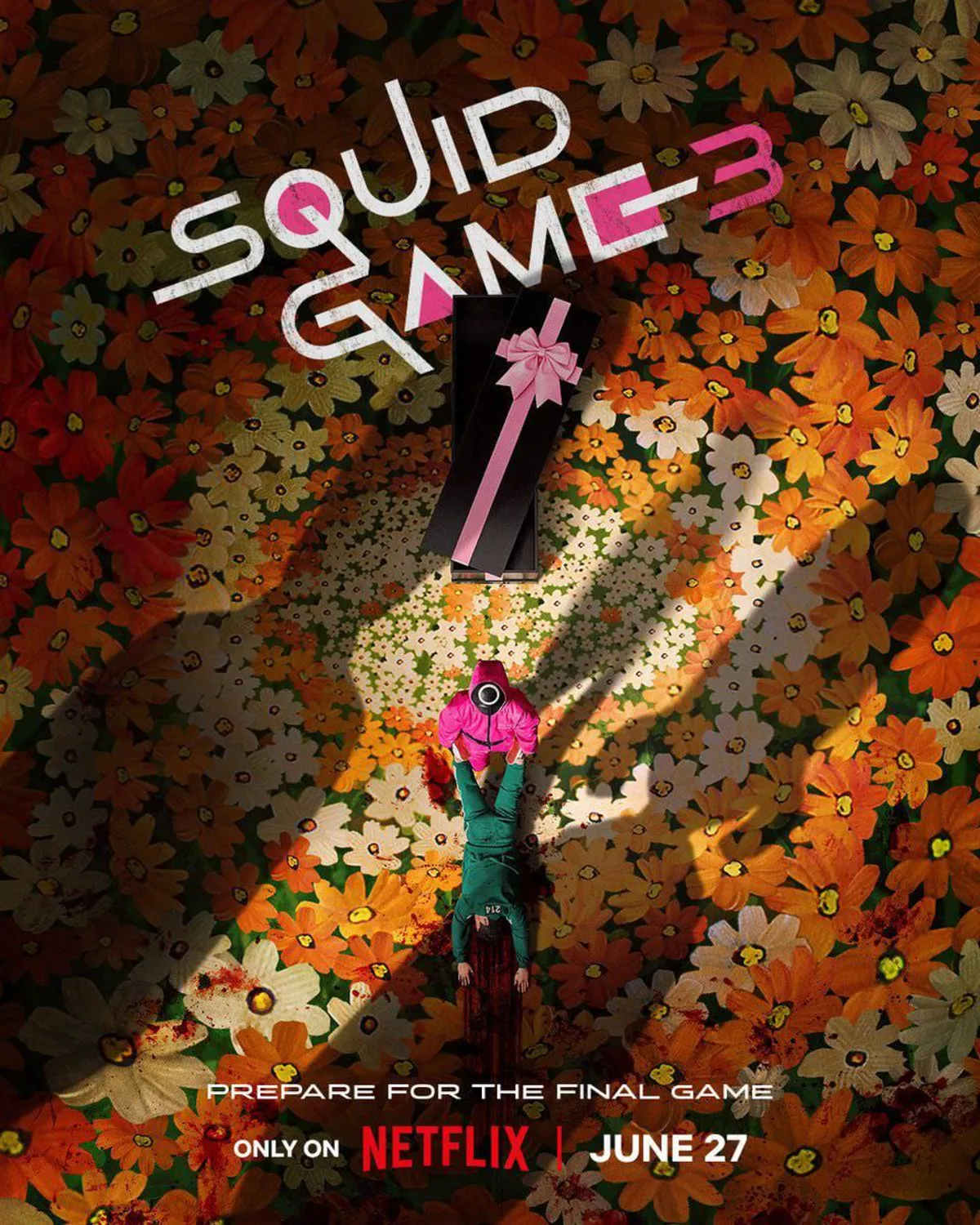 پوستر جدید فصل سوم و پایانی سریال "Squid Game"