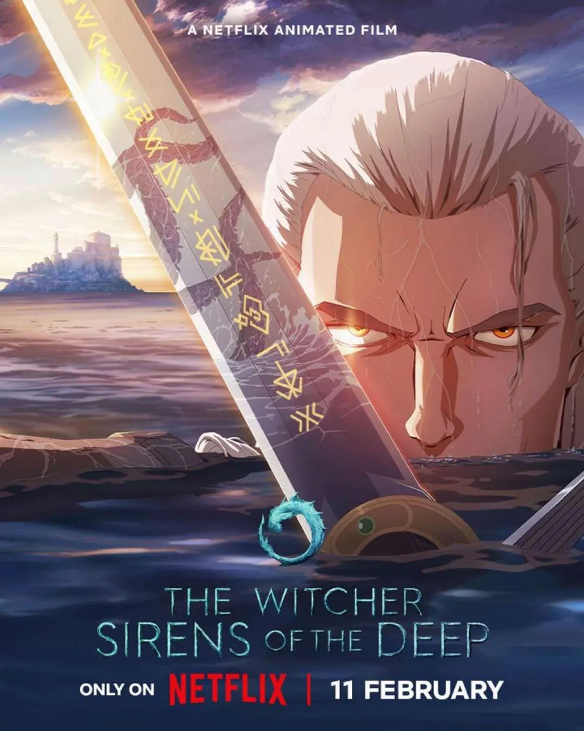 پوستر انیمه The Witcher: Sirens of the Deep