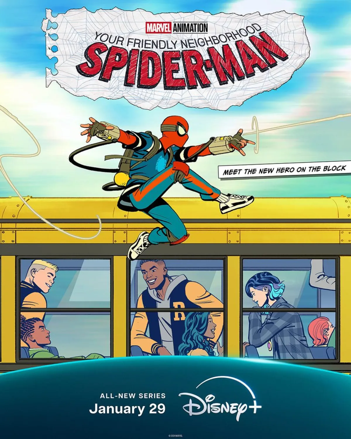 پوستر انیمیشن Your Friendly Neighborhood Spider-Man
