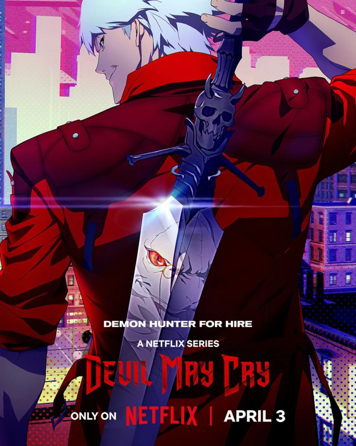 پوستر جدید انیمه Devil May Cry منتشر شد