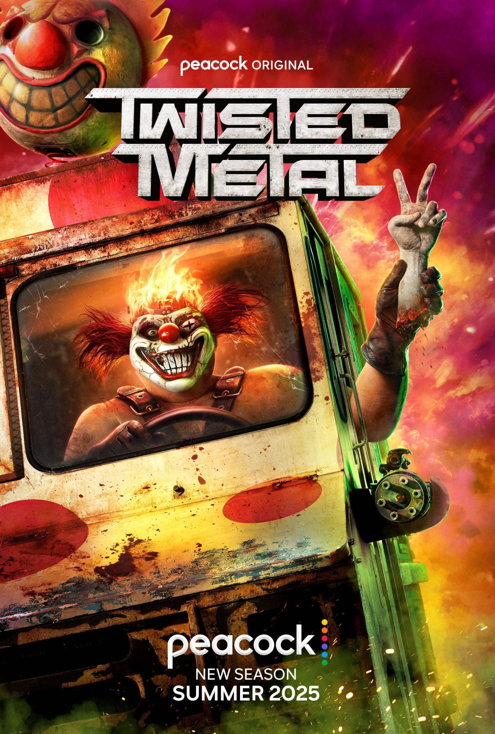 پوستر فصل دوم سریال Twisted Metal